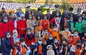 قوافل شرطية لزيارات دور الأيتام احتفالا باليوم العالمي لحقوق الإنسان
