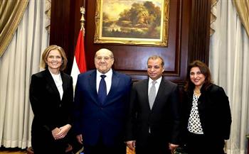 "رئيس الشيوخ" يستقبل سفيرة النرويج بالقاهرة