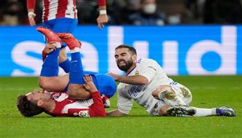 أتلتيكو مدريد يكشف حجم إصابة «جريزمان»  