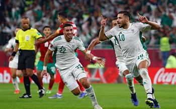 بث مباشر لمباراة الجزائر وقطر فى نصف نهائى كأس العرب