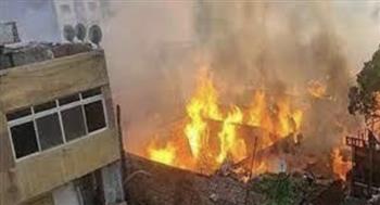 الحماية المدنية تسيطر على حريق شقة سكنية بأرض اللواء ‫