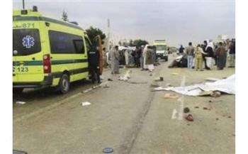 مصرع شخص وإصابة 2 أخرين في تصادم على طريق الإسماعيلية الصحراوي