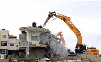 الاحتلال الاسرائيلى يهدم منزلين في أريحا