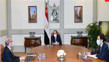 الرئيس السيسي يلتقي وزير العدل لمتابعة جهود تطوير منظومة التقاضي