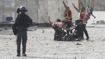 إصابة طفلين فلسطينيين بالرصاص المطاطي خلال اقتحام الاحتلال لمخيم في الخليل