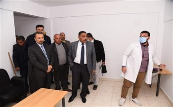 محافظ مطروح يفتتح أعمال تطوير ورفع كفاءة الوحدة الصحية بقرية النصر