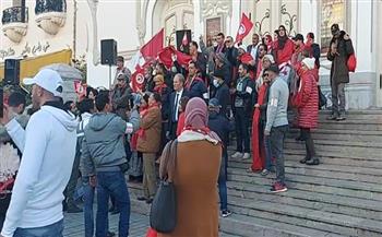 تعزيزات أمنية مكثفة وسط العاصمة التونسية لتأمين التظاهرات بمناسبة الاحتفال بعيد الثورة