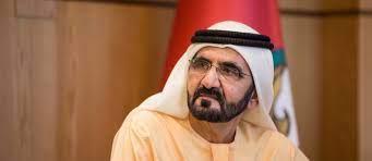 محمد بن راشد ينعي رجل الأعمال الإماراتي ماجد الفطيم
