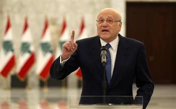ميقاتي : قرار دولي بوقف تردي الاوضاع في لبنان