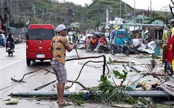 ارتفاع حصيلة ضحايا إعصار "راي" في الفلبين إلى 18 شخصا