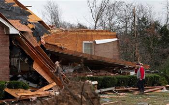 ارتفاع حصيلة ضحايا إعصار ولاية "تينيسي" الأمريكية إلى خمسة أشخاص