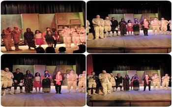 افتتاح ليالي عرض «أمر تكليف» على مسرح قصر ثقافة دمنهور