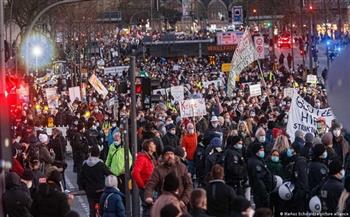 تظاهرات في ألمانيا ضد تدابير كورونا