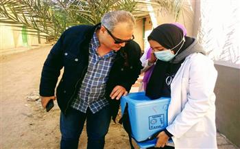 وكيل صحة البحر الأحمر يتفقد أعمال حملة التطعيم ضد مرض شلل الأطفال بسفاجا