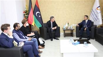 ليبيا وألمانيا تبحثان آلية دعم مسار الانتخابات