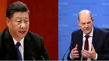 المستشار الألماني والرئيس الصيني يبحثان هاتفيًا تعميق الشراكة