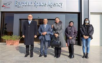 «المصرية للشراكة من أجل التنمية» تبحث سبل التعاون مع وكالة الفضاء 