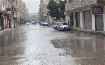 أمطار غزيرة وموجة برد شديد واستمرار الطقس السيئ بشمال سيناء