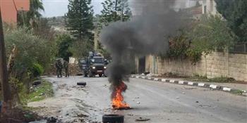 إصابات بالاختناق خلال اقتحام الاحتلال الاسرائيلي قرية برقة غرب نابلس