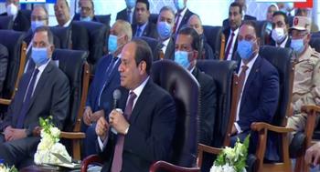 الرئيس السيسي: 6.2 تريليون جنيه تكلفة المشروعات التي تم تنفيذها في مصر