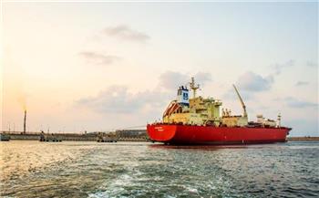 ميناء دمياط يستقبل أول سفينة غاز بوتاجاز تدشينًا لخط (دمياط – طنطا)