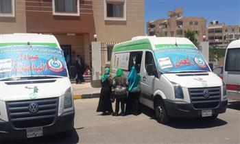 الصحة تطلق قافلتين طبيتين غدا بأسيوط والجيزة