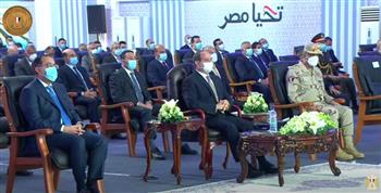 الرئيس يشهد افتتاح عددا من المشروعات الكهربائية بصعيد مصر