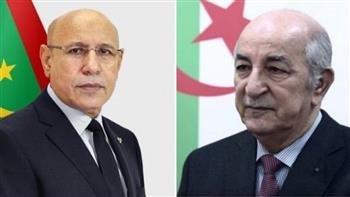 الرئيس الجزائري يلتقي نظيره الموريتاني