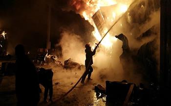 السلطات السورية تؤكد إخماد الحرائق التي نشبت في مرفأ اللاذقية جراء قصف إسرائيلي