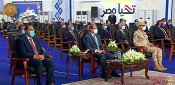 الرئيس السيسي يشاهد فيلما تسجيليا بعنوان "قلاع صناعية"