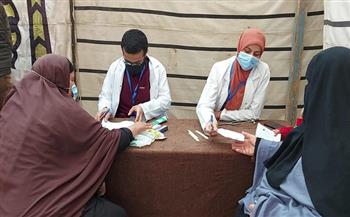 جامعة بنها تنظم قوافل طبية بقرية عرب الصوالحة بشبين القناطر