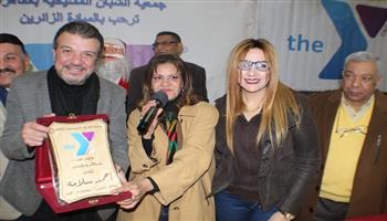 أحمد سلامة خلال تكريمه بجمعية الشباب: مصر موطن الأديان