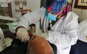 توقيع الكشف الطبي بالمجان على 1202 حالة بقرية جمصة بدمياط