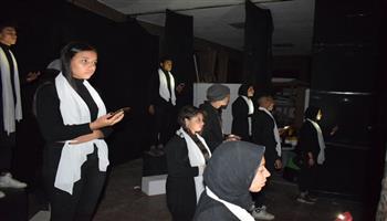 «سالب واحد» في العرض الثالث لنوادي المسرح بالمنيا (صور ) 