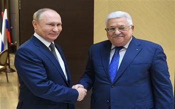 الرئيسان الفلسطيني والروسي يبحثان هاتفيا مستجدات القضية الفلسطينية 