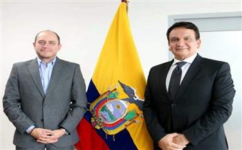 سفير مصر في الإكوادور يبحث مع وزيري الإنتاج والصحة التعاون المشترك