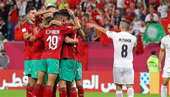 كأس العرب.. المغرب تتقدم بثلاثية على الأردن في الشوط الأول (فيديو)