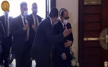 الرئيس السيسي يصل مقر انعقاد احتفالية "قادرون باختلاف"