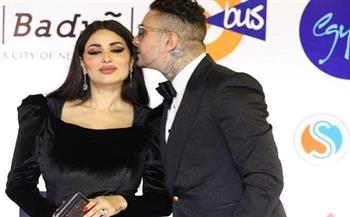 أحمد الفيشاوي وزوجته من ختام «القاهرة السينمائي»: الجميلة والوحش
