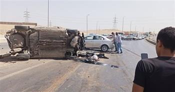 إصابة 16 شخصًا في حادث سير بمحافظة كفر الشيخ