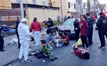 لقطات مروّعة.. سائق مخمور يدهس 13 شخصا في شوارع المكسيك (فيديو)