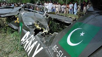 مصرع طيارين بالجيش الباكستاني إثر تحطم طائرتهما في نهر سياتشن الجليدي