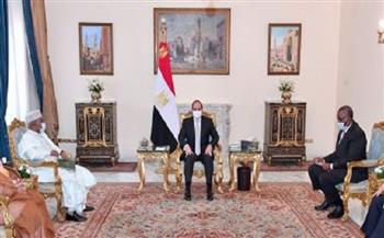 الرئيس السيسي يعرب عن التطلع لتعزيز عمل منظمة التعاون الاسلامي