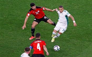 كأس العرب 2021.. منتخب الجزائر يحرز الهدف الأول في شباك الشناوي