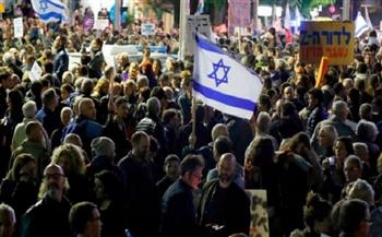 آلاف الإسرائيليين يتظاهرون ضد الحكومة في تل أبيب 