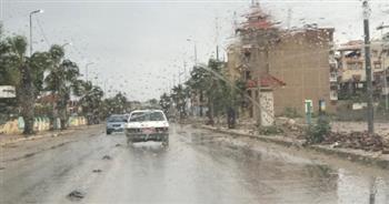 أمطار متوسطة ورياح .. مع استمرار الطقس السىء بمحافظة شمال سيناء