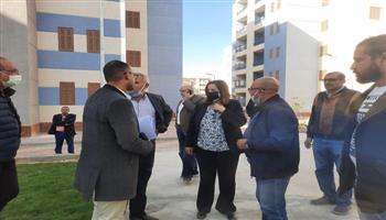 مسئولو الإسكان يتفقدون وحدات «سكن لكل المصريين» بـ 6 أكتوبر الجديدة