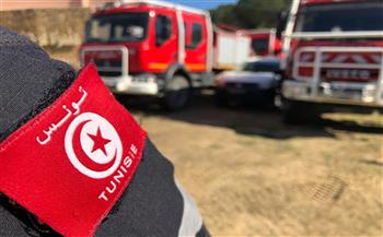 السيطرة على حريق مقر حركة "النهضة" بالعاصمة التونسية وإخماده بالكامل