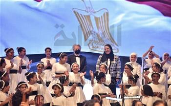  وزيرة التضامن الاجتماعي تشهد احتفال "كورال أطفال مصر" 