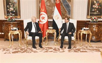 مباحثات الرئيس السيسي مع نظيره التونسي  أبرز اهتمامات الصحف اليوم